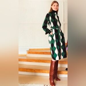 Marimekko x Uniqlo Long Sleeve Button Down Dress size large